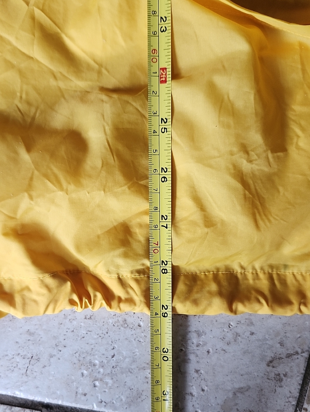 Vtg Helly Hanson Yellow Hooded Packable Windbreaker Jacket Mens Large - Picture 16 of 16